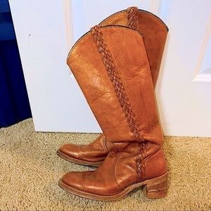 Vintage Boots knee high leather